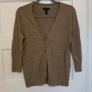 Tan Gap Cardigan
